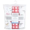 Hudson Baby Infant Girl Quilted Cotton Swaddle Wrap 3pk, Girl Farm Animals, 0-3 Months -Nursery Furniture Store GUEST 70953fa3 df26 49a3 9358 bc7a59c0b495