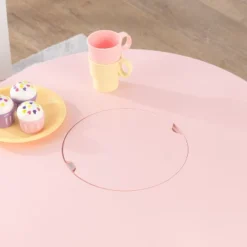 Round Storage Table And Chair Set White/Pink - KidKraft -Nursery Furniture Store GUEST 762518fd 9228 415d ae4f 424b5aaabd6a