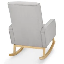 Delta Children Drew Rocking Chair - Cloud Gray And Natural -Nursery Furniture Store GUEST 7af1cd84 130b 4f11 a2e6 58aef41c5879