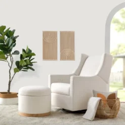 Babyletto Naka Storage Ottoman With Light Wood Base - Greenguard Gold Certified -Nursery Furniture Store GUEST 7b678fff 566b 434b bcb8 031b224eee6e