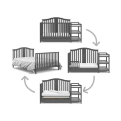 Graco Solano 5-in-1 Convertible Crib And Changer With Drawer -Nursery Furniture Store GUEST 7b7a0040 93ab 4653 bb1b 52c21dd79e3e