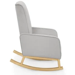 Delta Children Drew Rocking Chair - Cloud Gray And Natural -Nursery Furniture Store GUEST 7ba28313 410a 4f38 8cb9 c32be88a34e0