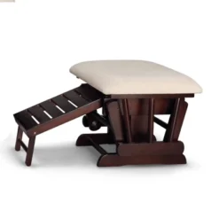 Graco Parker Semi-Upholstered Glider And Nursing Ottoman - Espresso/Beige -Nursery Furniture Store GUEST 803c4da7 9832 454e b3ca f822467c8e7e