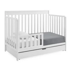 Delta Children Mercer Deluxe 6-in-1 Convertible Crib With Underdrawer Storage - Bianca White -Nursery Furniture Store GUEST 82cbbf56 fc36 4c4f aac8 6707ee0df43f