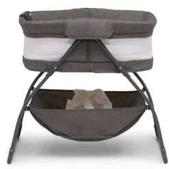 Delta Children TravelMate Compact Fold Bassinet - Gray Tweed -Nursery Furniture Store GUEST 83dc926d e4b6 4b66 8ee8 4c0a5e5b5e5e