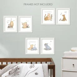 Lambs & Ivy Disney Baby Classic Pooh Unframed Nursery/Child Wall Art -Nursery Furniture Store GUEST 868bf4b3 ed68 4783 9639 7bec953d9ad7