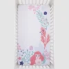 Disney The Little Mermaid Ariel Photo Op Fitted Crib Sheet - Coral/Aqua/White -Nursery Furniture Store GUEST 8a20652a b8b2 4625 bf26 1c3b4c4b437c