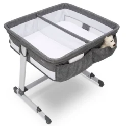 Delta Children Simmons Kids' By The Bed City Sleeper Bassinet For Twins - Gray -Nursery Furniture Store GUEST 8d4def72 2dc4 4d36 ac62 3454ecd0216b