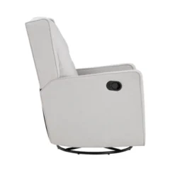 Suite Bebe Bryton Gliding Swivel Recliner Accent Chair - Tufted - Woven Gray Fabric -Nursery Furniture Store GUEST 8f762384 4460 43af 9f9f fe2ed5ed5681