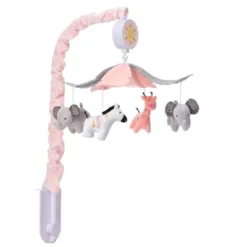 Lambs & Ivy Jazzy Jungle Peach/Gray Safari Animals Musical Baby Crib Mobile 11 Lambs & Ivy Jazzy Jungle Peach/Gray Safari Animals Musical Baby Crib Mobile -Nursery Furniture Store GUEST 912e1343 a6e5 48a4 9da8 8d8c328bd4b2