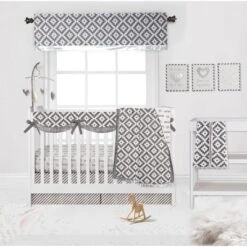 Bacati - Love Grey/Silver Musical Mobile -Nursery Furniture Store GUEST 91b3d96d 9a9b 4c3d b1bf b72242ae357d