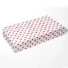 Bacati - Stars Red Ikat Muslin 100 Percent Cotton Universal Baby US Standard Crib Or Toddler Bed Fitted Sheet -Nursery Furniture Store GUEST 95fc4b0a 2879 458f 927f 508951cc11ea