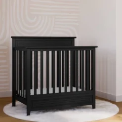 Storkcraft Petal Convertible Mini Crib With Mattress