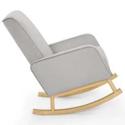 Delta Children Drew Rocking Chair - Cloud Gray And Natural -Nursery Furniture Store GUEST 970e97fb 4df4 4c4c 97c9 b473d11d0744