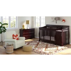 Storkcraft Portofino 5-in-1 Convertible Crib And Changer 19 Storkcraft Portofino 5-in-1 Convertible Crib And Changer -Nursery Furniture Store GUEST 975803c7 cf32 4da5 a60e 6d4bd275465f