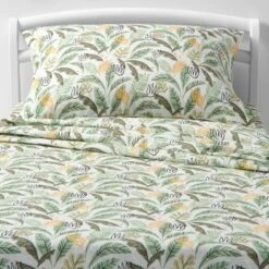 Botanical Cotton Kids' Sheet Set - Pillowfort™ -Nursery Furniture Store GUEST 9945b814 12f1 40af 920f 0335928c40a9