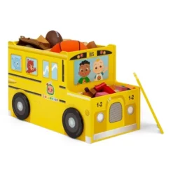 Delta Children Cocomelon School Bus Toy Box - Greenguard Gold Certified -Nursery Furniture Store GUEST 9c2256b7 ac8e 4c0b 9973 d3c3ab9480ef
