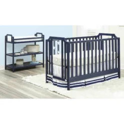Suite Bebe Celeste 3-in-1 Convertible Island Crib - Navy Blue -Nursery Furniture Store GUEST 9cca4e06 2689 4e19 b8f5 72cdbdb9c43b