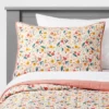 Floral Cotton Reversible Kids' Sham - Pillowfort™ -Nursery Furniture Store GUEST 9efb3a0d 6585 4343 b84c 9b7cfbed16a8