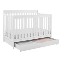 Delta Children Mercer Deluxe 6-in-1 Convertible Crib With Underdrawer Storage - Bianca White -Nursery Furniture Store GUEST a2142415 5212 493d a9bf 7d6e3da0d2ca