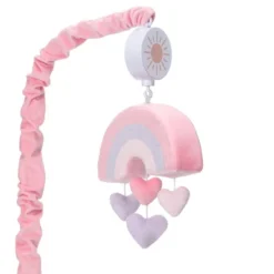Bedtime Originals Rainbow Hearts Musical Baby Crib Mobile - Pink, Purple, Love -Nursery Furniture Store GUEST a3106587 72cb 4c51 a338 6caa5c34498d