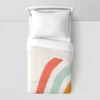 Toddler Placed Rainbow Print Kids' Comforter - Pillowfort™ -Nursery Furniture Store GUEST a5e63326 508f 4195 b935 b95035d66e07
