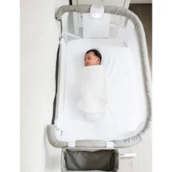 Baby Delight Beside Me Dreamer Deluxe Bassinet And Bedside Sleeper - Quilted Pebble Gray -Nursery Furniture Store GUEST a60006d5 af8a 4d00 80ff 904aed3e96b7