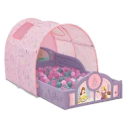 Delta Children Disney Princess Sleep And Play Toddler Bed With Tent -Nursery Furniture Store GUEST a61dfcbe 2ea5 4e6d a750 0074b0ed473f