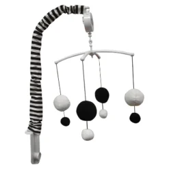 Bacati - Dots Stripes Black/White 10 Pc Crib Bedding Set With 2 Crib Fitted Sheets -Nursery Furniture Store GUEST a9136192 366d 4b9a ac74 cc21def597cb