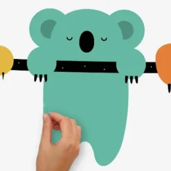 RoomMates Koala And Sloth Peel And Stick Giant Wall Decal -Nursery Furniture Store GUEST a98562ff 0bed 4391 b09d 8bcd1cbeae5c