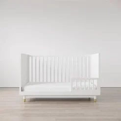 Room & Joy Rory Toddler Rail With Spindles - White -Nursery Furniture Store GUEST aa361965 b0e1 4add b247 a1cae8f72e8a