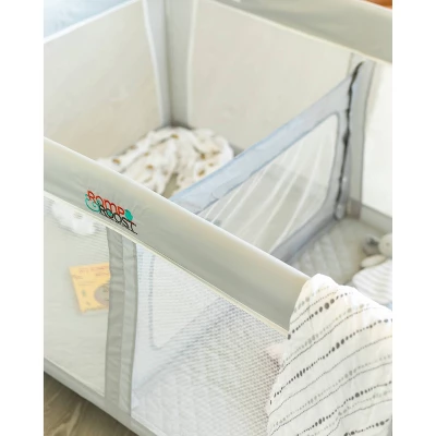 Romp & Roost LUXE Nest Waterproof Fitted Sheet With Divider For Twin Babies 7 Romp & Roost LUXE Nest Waterproof Fitted Sheet With Divider For Twin Babies - Image 5