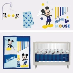 Lambs & Ivy Forever Mickey Mouse Fitted Crib Sheet -Nursery Furniture Store GUEST aa7fda83 1034 477a ad96 d24b652add1d