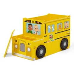 Delta Children Cocomelon School Bus Toy Box - Greenguard Gold Certified -Nursery Furniture Store GUEST abf7bbc4 ae1a 4636 9d86 081f0c62ec22