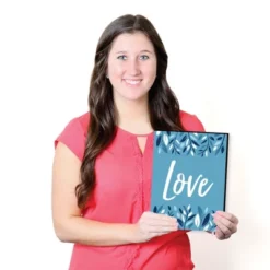 Big Dot Of Happiness Blue Elegant Cross - Nursery Wall Art, Kids Room Decor And Home Decorations - Gift Ideas - 7.5 X 10 Inches - Set Of 3 Prints -Nursery Furniture Store GUEST ac7e32d8 9a58 4ac5 af8b 323db5c8f2c6