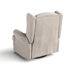 Storkcraft Serenity Wingback Upholstered Reclining Glider With USB Charging Port -Nursery Furniture Store GUEST aca358d6 9108 4d22 a9fe 47e43809cd43