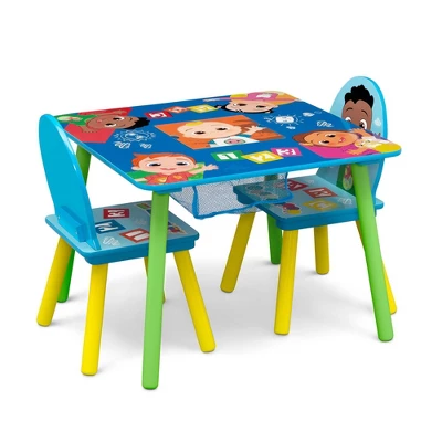 Delta Children CoComelon Kids' Table And Chair Set With Storage (2 Chairs Included) - Greenguard Gold Certified - 3ct 5 Delta Children CoComelon Kids' Table And Chair Set With Storage (2 Chairs Included) - Greenguard Gold Certified - 3ct - Image 3