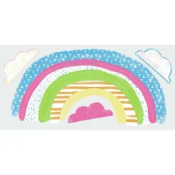 RoomMates Pattern Rainbow Peel And Stick Giant Wall Decal -Nursery Furniture Store GUEST b8ecdbbb f39c 40db ae99 20b1a172cdcd