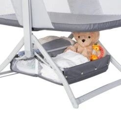 Baby Trend Quick-Fold 2-in-1 Rocking Portable Bassinet - Shadow Stone Gray -Nursery Furniture Store GUEST ba310847 4970 4499 9cbd 3c8ba52c6d0d