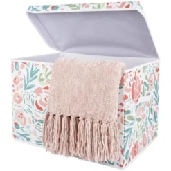 Sammy & Lou Printed Felt Toy Chest - Painterly Floral -Nursery Furniture Store GUEST bbe45678 29d9 46a8 99d6 18afa0d311a8