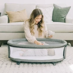 Baby Delight Beside Me Nova Deluxe Bedside Bassinet -Nursery Furniture Store GUEST bc38e5a5 a2d3 4e96 9213 293ea7f9aa92