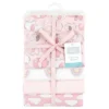 Hudson Baby Infant Girl Cotton Flannel Receiving Blankets, Girl New Elephant, One Size -Nursery Furniture Store GUEST bf9b0c6b 5d1e 45e2 9c75 e67861d2c33f