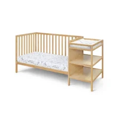 Suite Bebe Palmer 3-in-1 Convertible Island Crib And Changer Combo - Natural -Nursery Furniture Store GUEST c3844685 5a52 4755 b58f 97ff8799c4e4