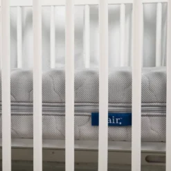 Moonlight Slumber Air Crib Mattress - Light Gray Wash