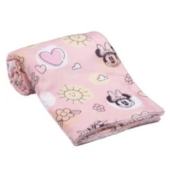 Lambs & Ivy Disney Baby Minnie Mouse Fleece Baby Blanket -Nursery Furniture Store GUEST c3e9bf06 df5a 44fb a91e e0ed3eb9bc5b