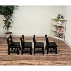 Rectangle Table With 4 Chairs Espresso - Gift Mark -Nursery Furniture Store GUEST c49bd99d 42d6 445a b5d4 6bcf14af8db0