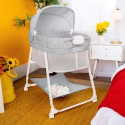 Bright Starts Disney Baby Winnie The Pooh Soothing Baby Bassinet - Slumber Party -Nursery Furniture Store GUEST c4e691e3 01c3 4314 a21a 19435bd9071c