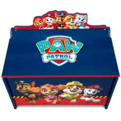 PAW Patrol Deluxe Toy Box - Delta Children -Nursery Furniture Store GUEST c918351a a3d5 47d5 bf3d 294ffdd550eb
