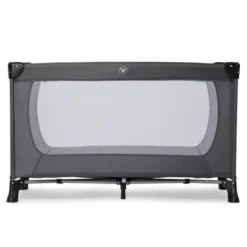 Hauck Dream'n Play Plus Compact Foldable Travel Cot For Babies And Toddlers Up To 33 Pounds, With Side Hatch And Transport Bag Included, Grey -Nursery Furniture Store GUEST d1762619 e54c 4666 887d a3aad466e7f7