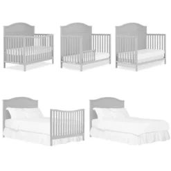 Dream On Me Grace 5 In 1 Convertible Crib Made With Sustainable New Zealand Pinewood -Nursery Furniture Store GUEST d1b47723 067f 47a5 90b6 59a35483b16c